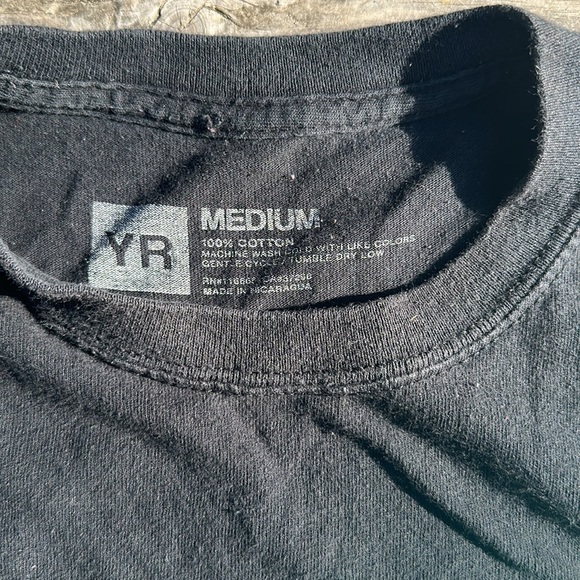 Young & Reckless graphic tee Black Size M - Picture 3 of 5